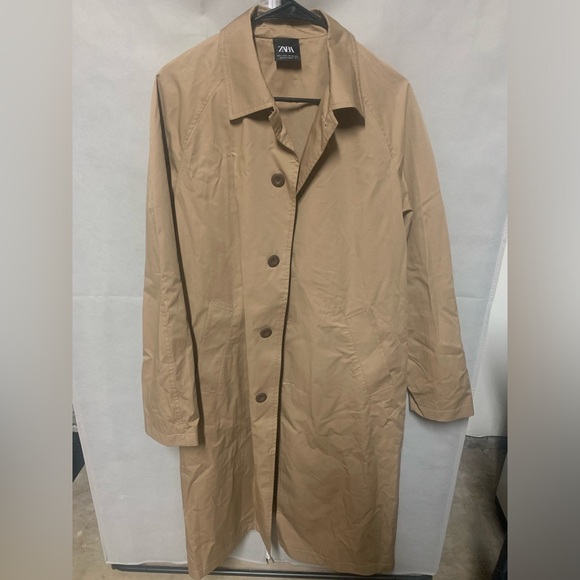 Zara tan trench coat - Picture 2 of 3